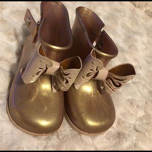 Mini Melissa Rainboots Toddler Size 10